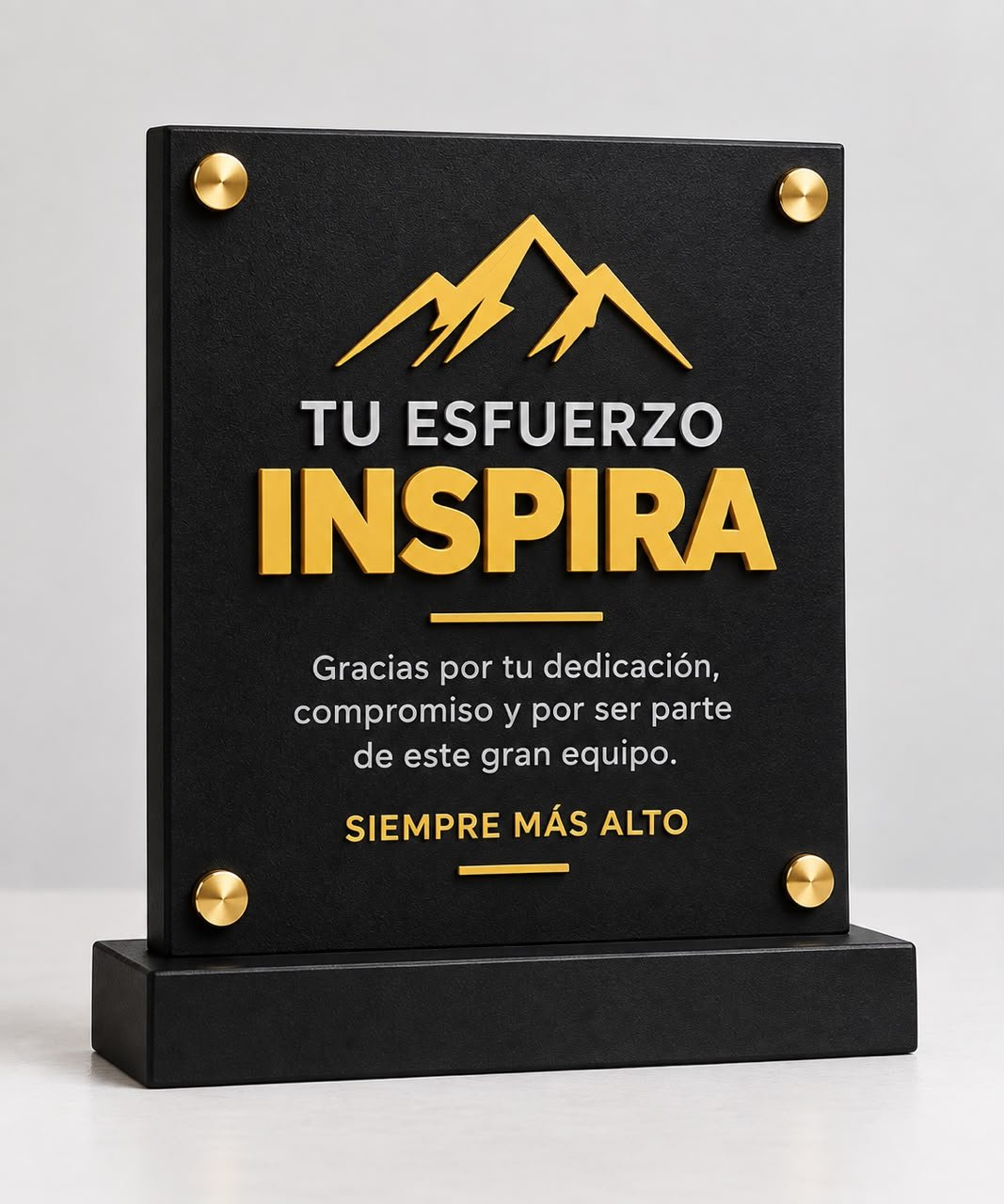 Placas de reconocimiento