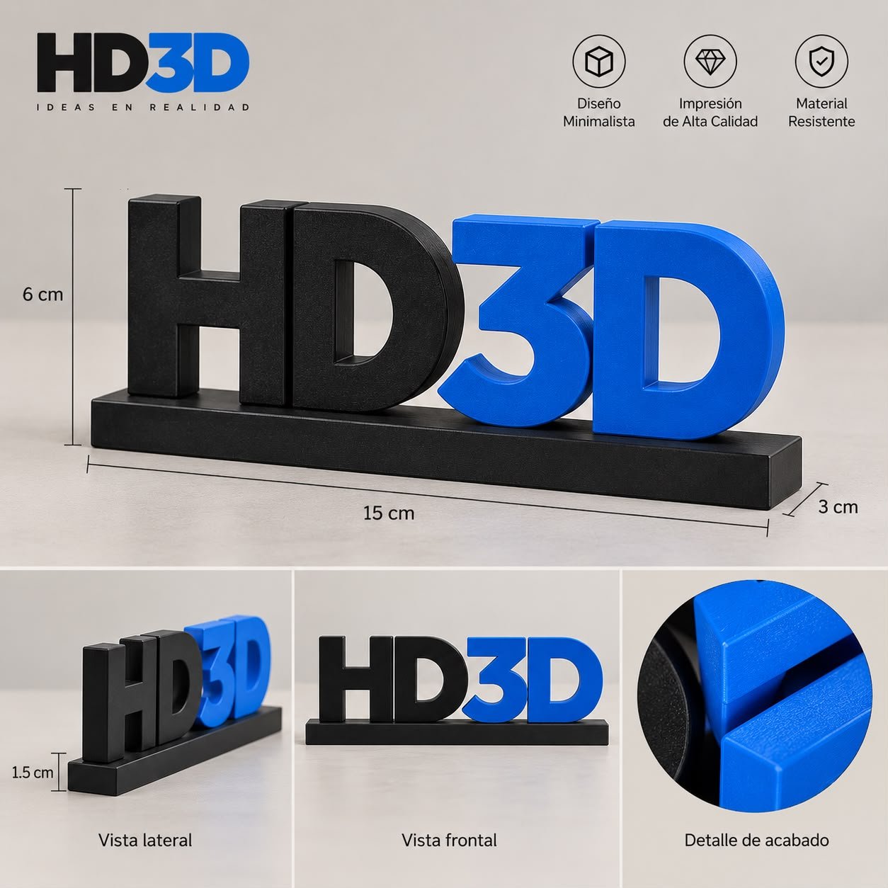 Logos 3D corporativos